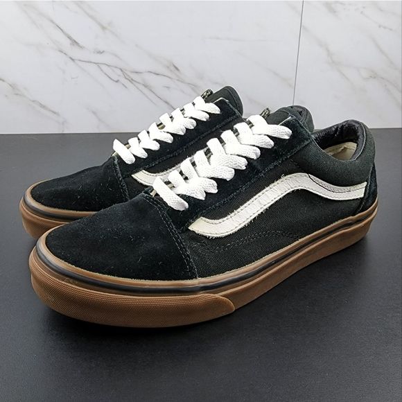 *Sold Vans Old Skool Black Gum Sneakers - Picture 3 of 8